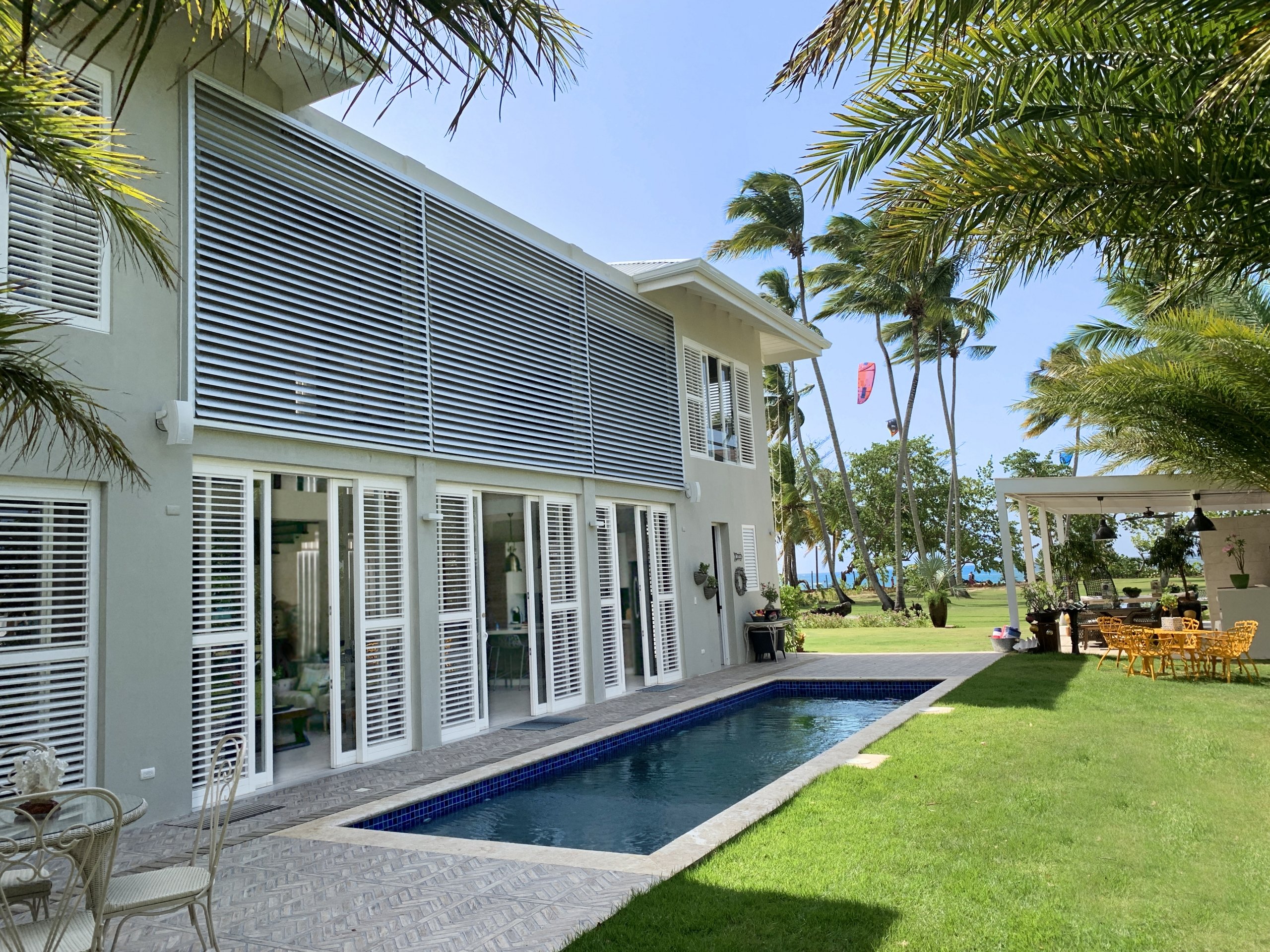 The Guest House exterior and tropical garden